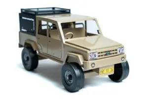 Toy Steel Car Land Cruiser Double Cab