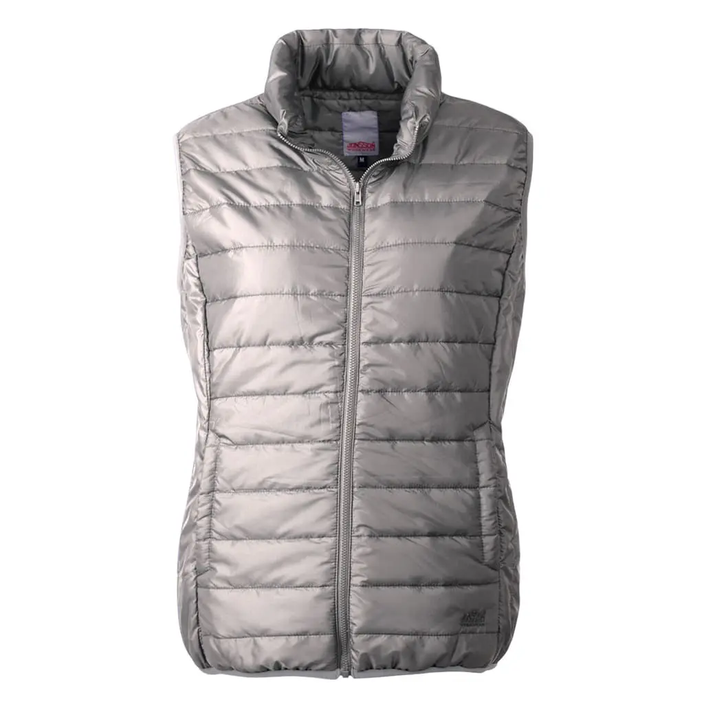 Jonsson Womenâ€™s Packable Bodywarmer â€“ Grey