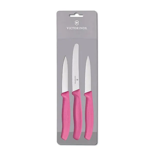 Victorinox Pink Classic Knife Set