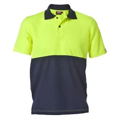 Jonsson Two-Tone High-Viz Golfer - Navy/Yellow