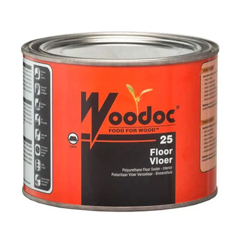 Woodoc 25 Polyurethane Floor Sealer - Satin Finish (1L)