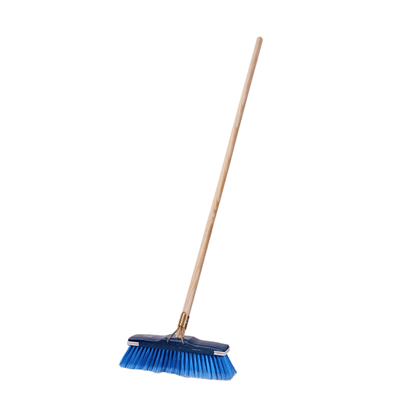 Soft Broom Wooden Handle
