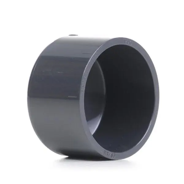 PVC Pool End Cap Grey (50mm)