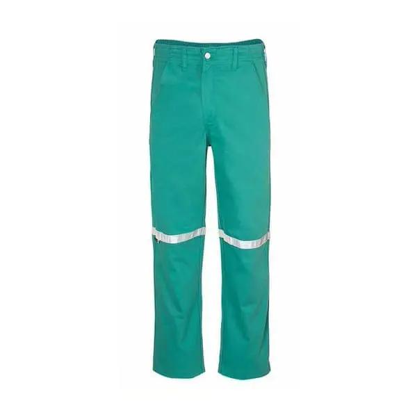 Jonsson Flame Retardant Reflective Work Trousers - Green