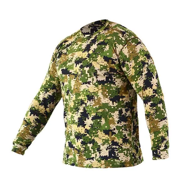 Sniper Long Sleeve Shirt - Men (Pixelate)
