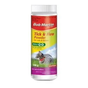 Bob Martin Tick & Flea Powder for Cats (100g)