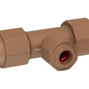 Tee Centre_CXCXC_Red_22mmx15mm (Unitwist)