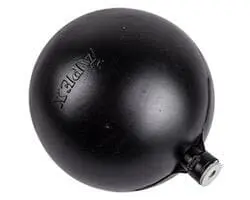 Float Valve Ball Plastic - Black (150mm)