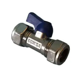 Valve Brass Isol CXC_Lever_15x15mm