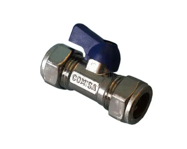 Valve Brass Isol CXC_Lever_15x15mm