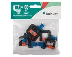 Micro Starter Spreader 360? | 5 pack | Black (Rain-Jet)