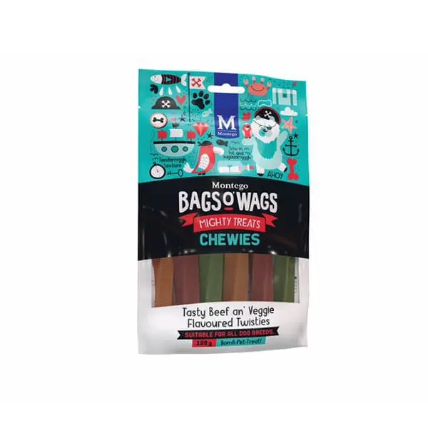 Bags O Wags Chewies - Beef & Veg