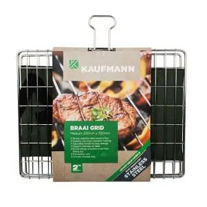 Braai Grid Stainless Steel Adjustable - Medium