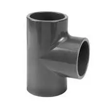 PVC Pool T-Piece Grey (50mm)