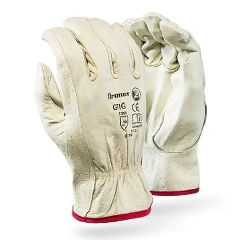 Gloves_Pigskin_VIP Keystone_Red Trim_Size 10 (Sheq Safety)