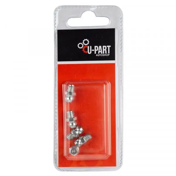 Grease Nipple Straight (M6x1mm x 5)