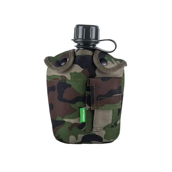 Kaufmann Water Bottle & Camo Cover (1L)