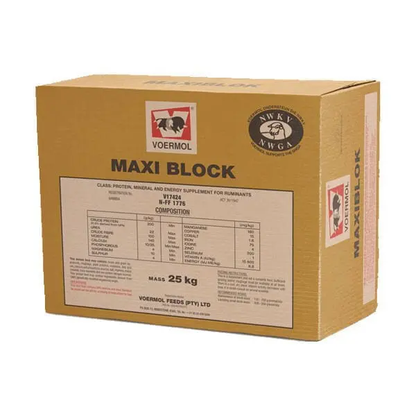 Voermol Maxi Block (25kg)