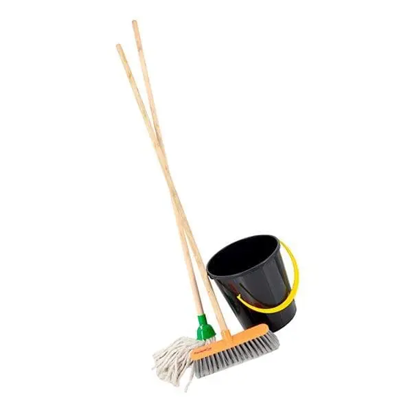 Mop Broom & 9L Bucket Combo