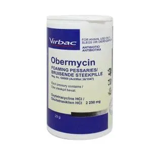 Obermycin Foaming Pessaries (25g)