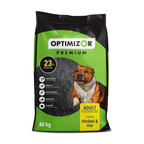 Optimizor Premium - Adult Chicken & Rice (40kg)