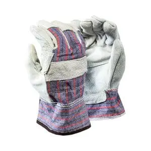 Candy Stripe Pig Skin Gloves