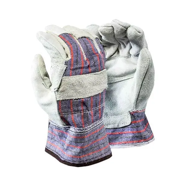 Candy Stripe Pig Skin Gloves