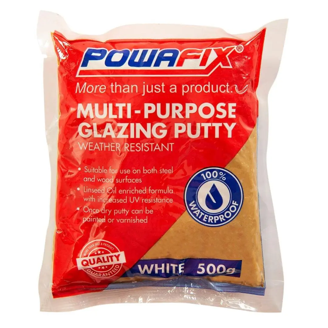 Powafix Multi-Purpose Glazing Putty White