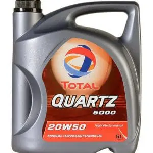 Total Quartz Oil 20W50 5000 5L