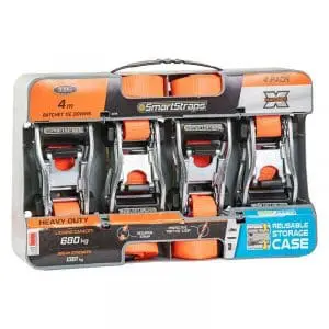Ratchet Tie Down 4 Pack (4m)