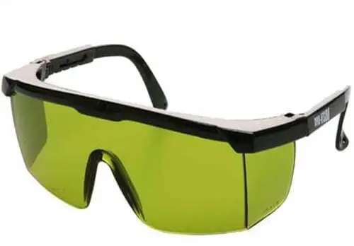 Safety Goggles_Widevision_Green. (Sheq Safety)