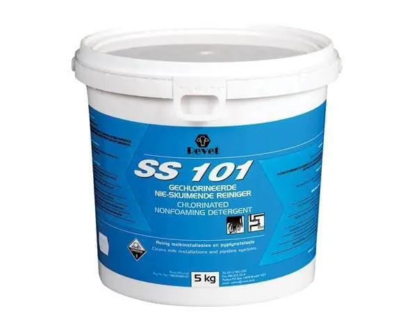 SS101 Chlorinated Non-foaming Detergent (5kg)