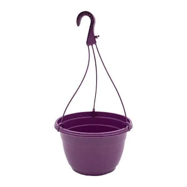 Teku Hanging Bowl & Hanger _ Blackberry | 20cm