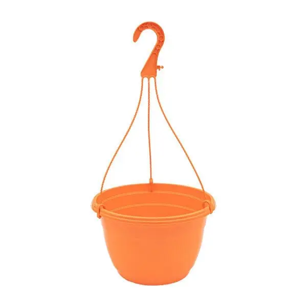 Teku Hanging Bowl & Hanger _ Orange | 20cm