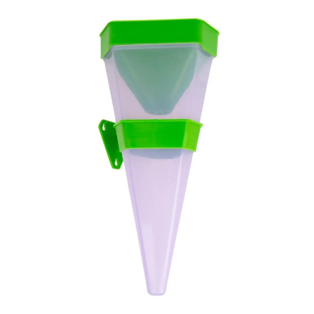 Tinted Triangle Rain Gauge