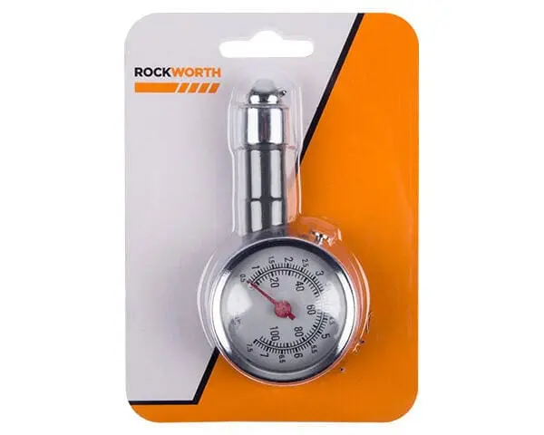 Rockworth Air Pressure Gauge - Metal
