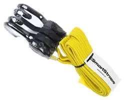 Bungee Straps Flat 1.2m_2 Piece Yellow (Smart Straps)