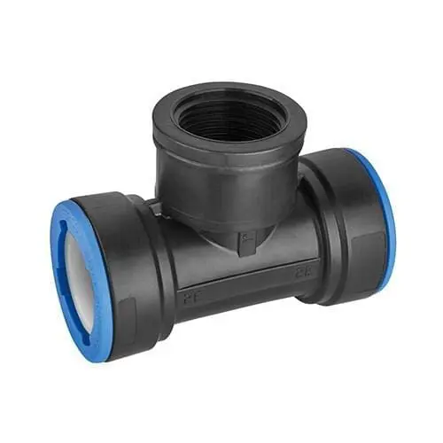 TEE/FEMALE THREAD IRRIPLAST