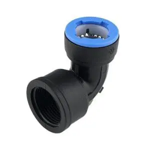 ELBOW/FMALE THREAD IRRIPLAST