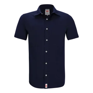 Jonsson Stretch Short Sleeve Shirt – Navy