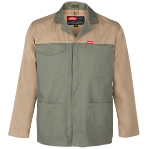 Jonsson Versatex Two Tone Work Jacket â€“ Olive/Khaki