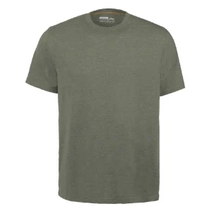 Jonsson Melange Tee - Olive