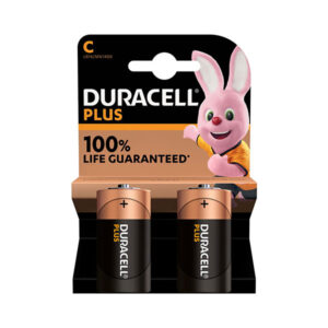 Duracell Batteries C (2 Pack)