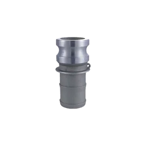 Camlock Aluminium Type E Male Adaptor x Hose Tail
