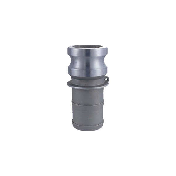 Camlock Aluminium Type E Male Adaptor x Hose Tail