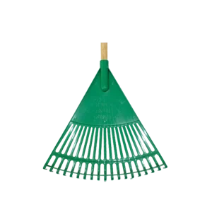 Gardening Leaf Rake - Green (19 tooth)