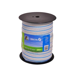 POLY TAPE WHITE 40MM MIX 10 200M