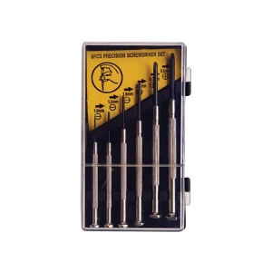 Screwdriver Set Jewelers Precision 6 piece (Qualitools)